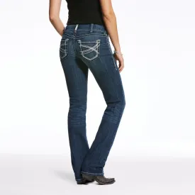 10024300 Ariat REAL Ladies Mid Rise Straight Leg Ivy Jean