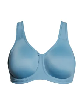 855170 Provincial Blue Sports Underwire Bra