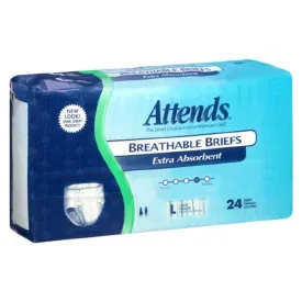 Attends Breathable BRBX30 Incontinent Brief Pack of 24