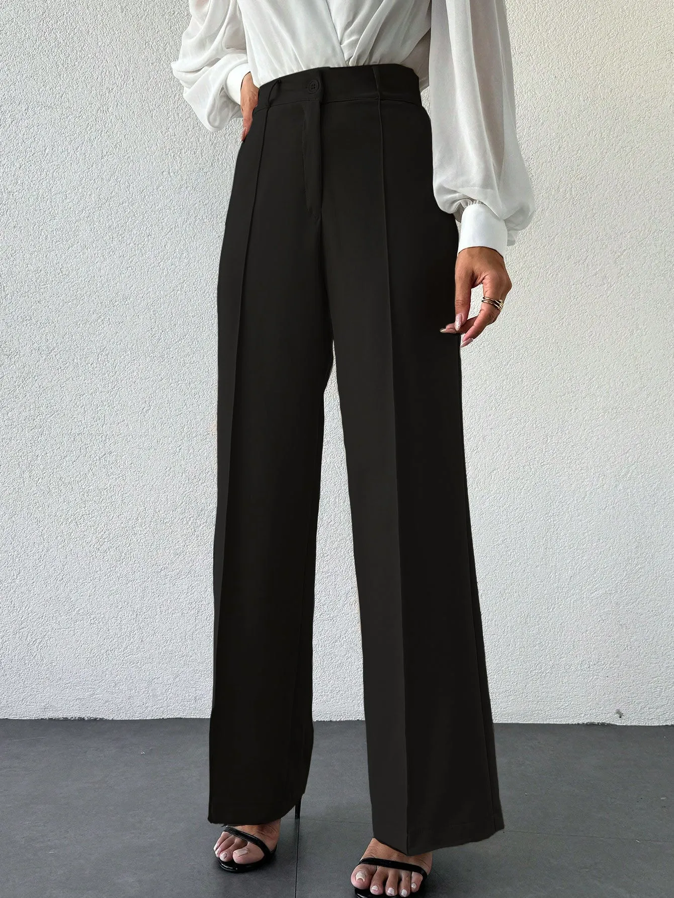 Business Casual Straight Leg Pants