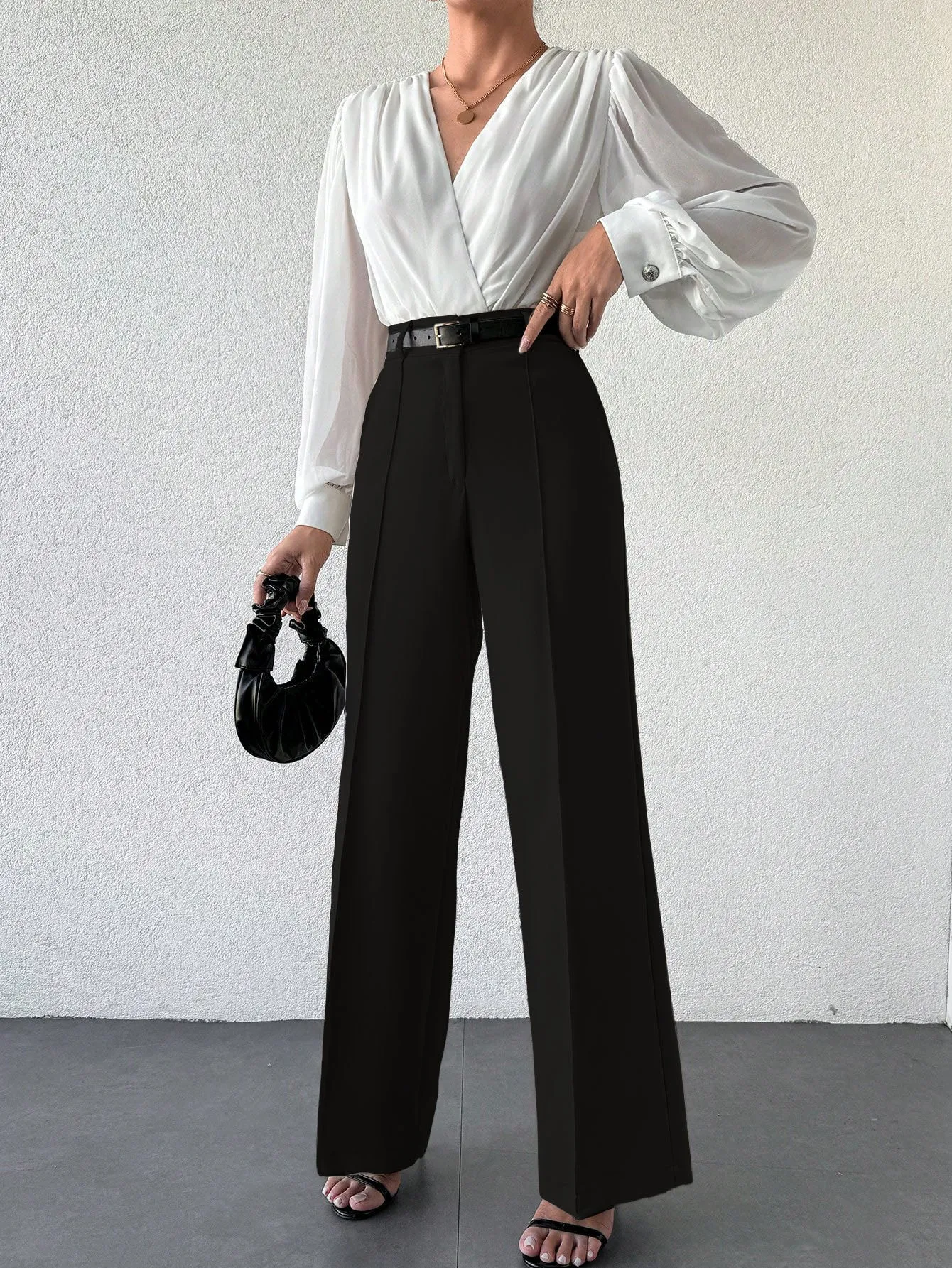 Business Casual Straight Leg Pants