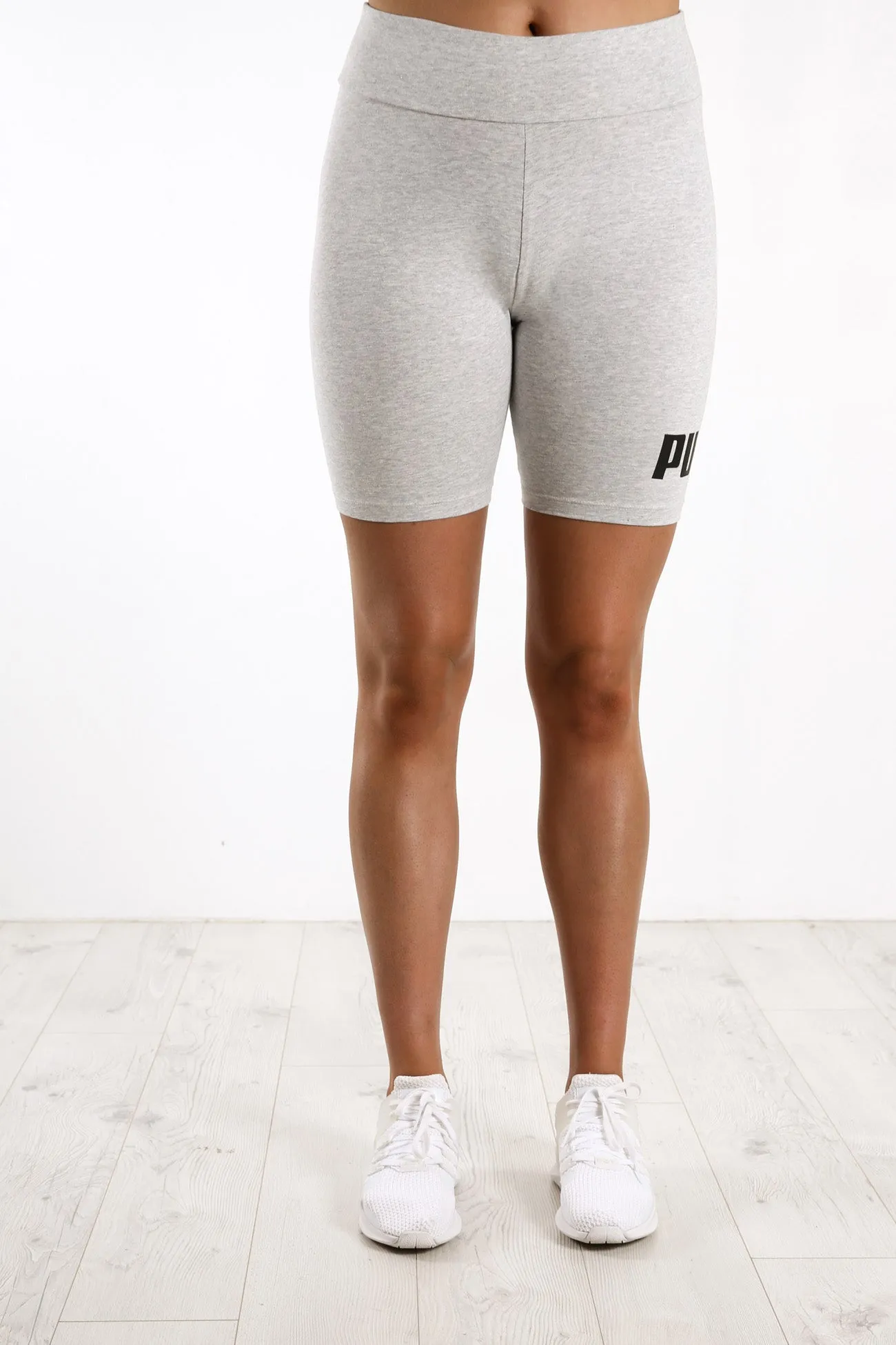 Essentials  7in Short Tights Light Grey Heather Black Logo