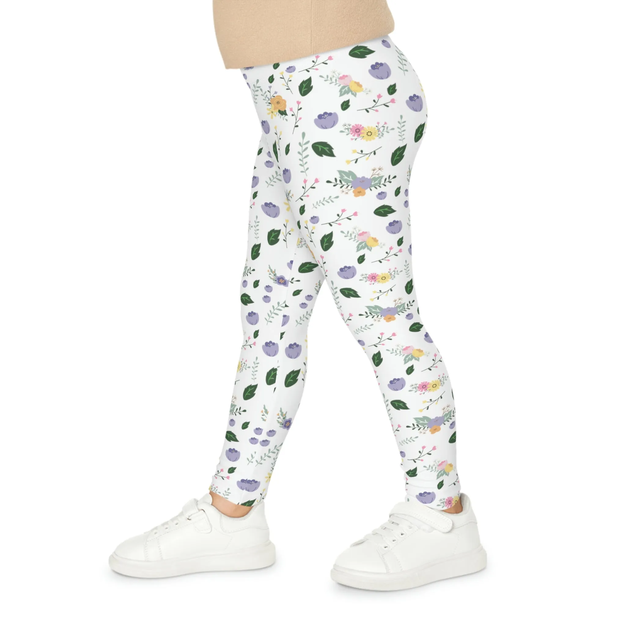 floral Kids Leggings (AOP)