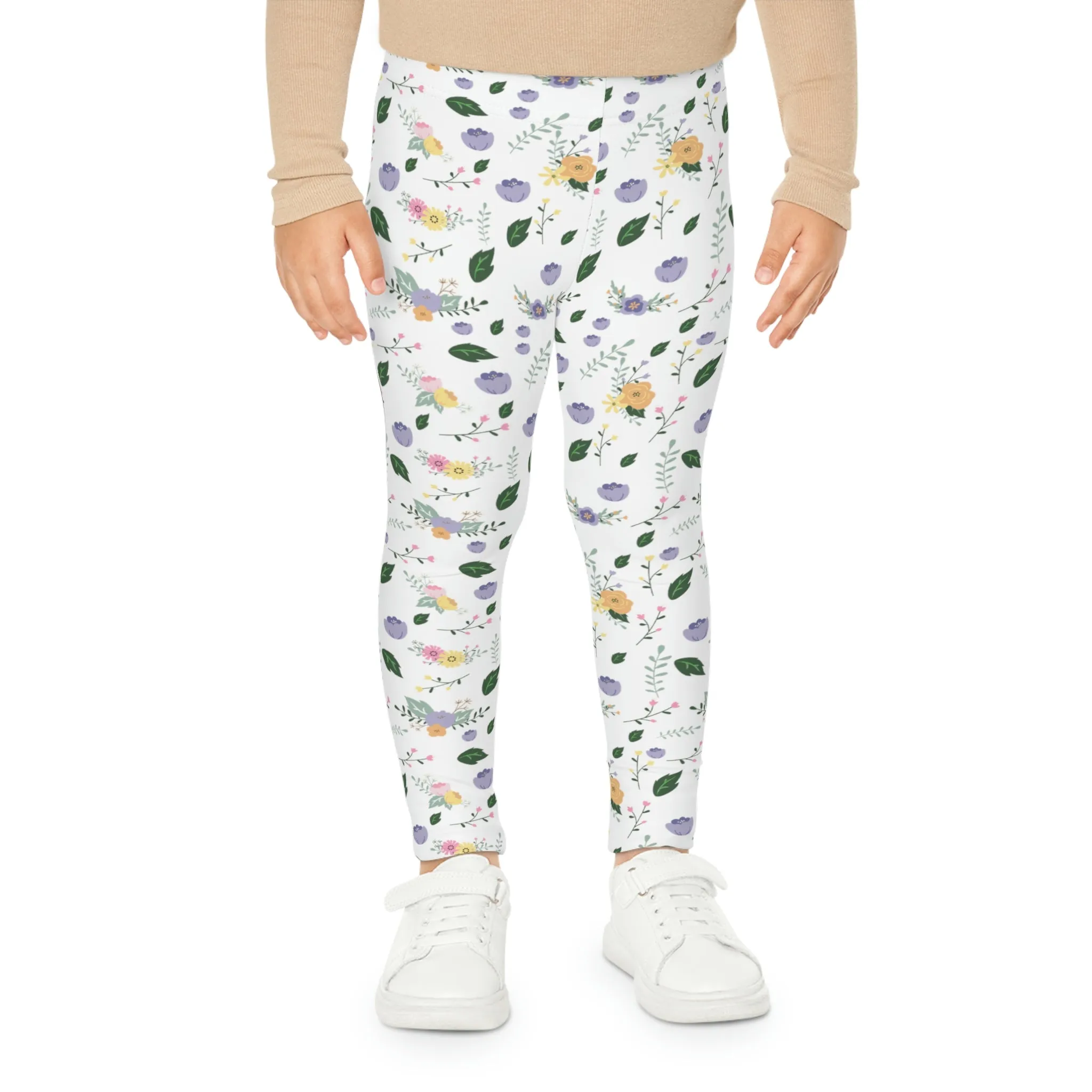 floral Kids Leggings (AOP)