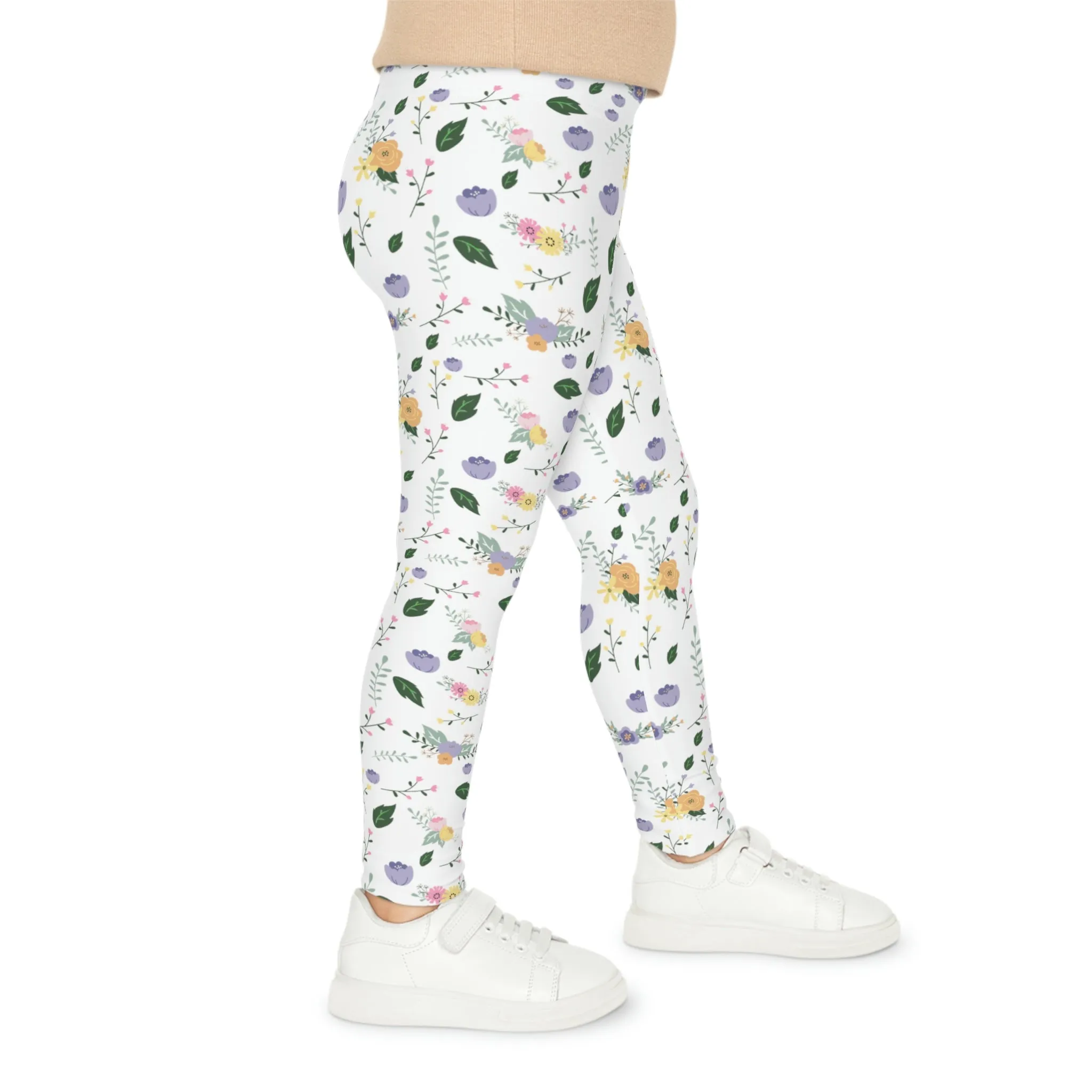 floral Kids Leggings (AOP)