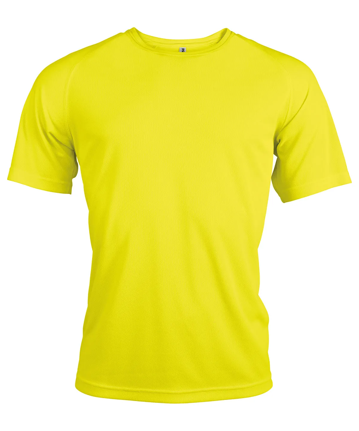 Fluorescent Yellow - Men's short-sleeved sports T-shirt