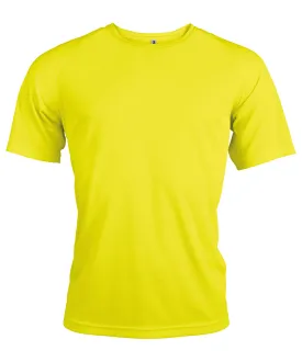 Fluorescent Yellow - Men's short-sleeved sports T-shirt