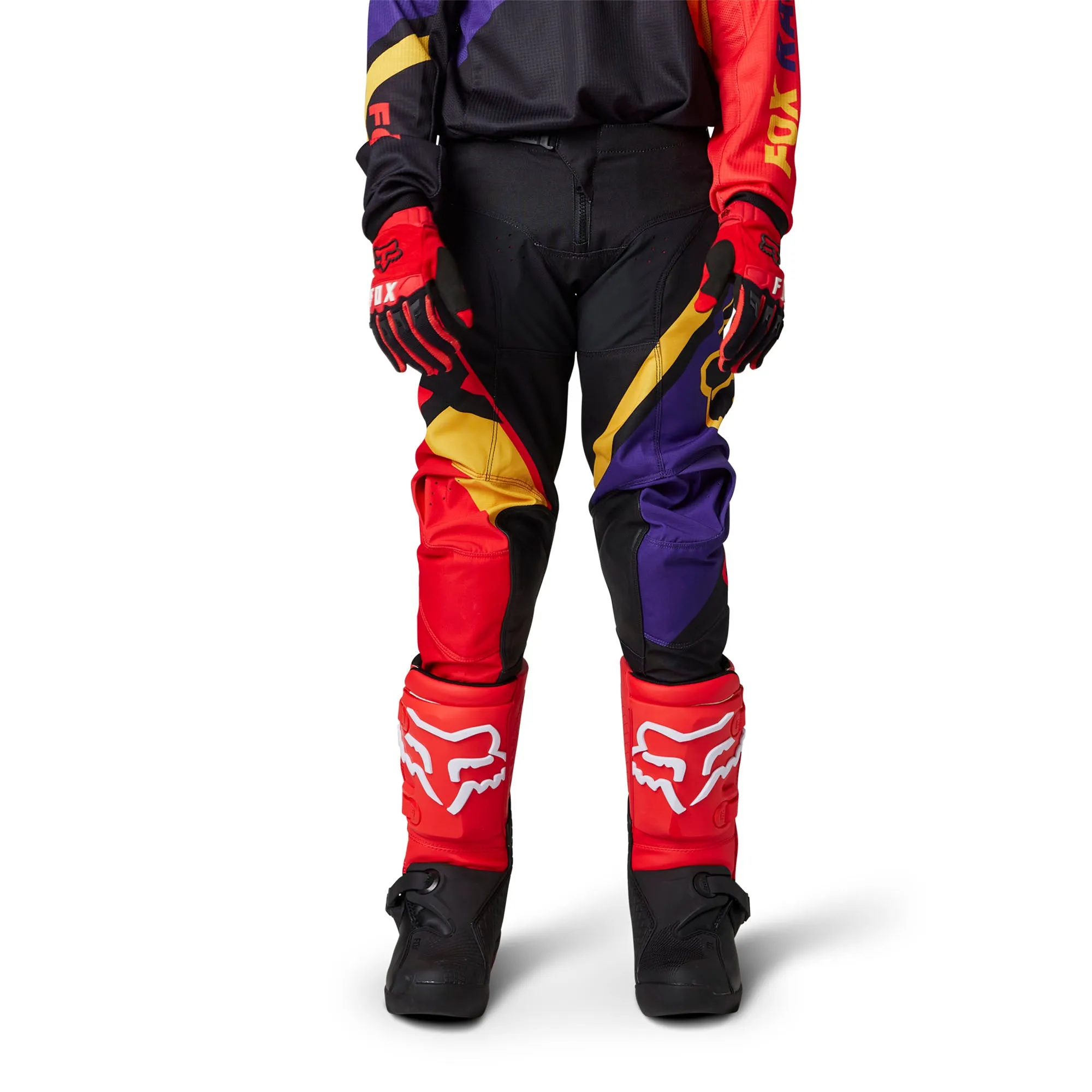 Fox Racing Youth 180 Xpozr Offroad Pants Red