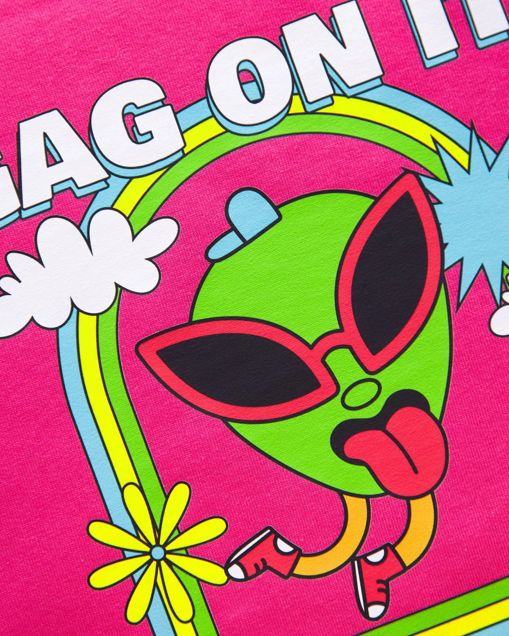 Gag on it! - fuchsia crop