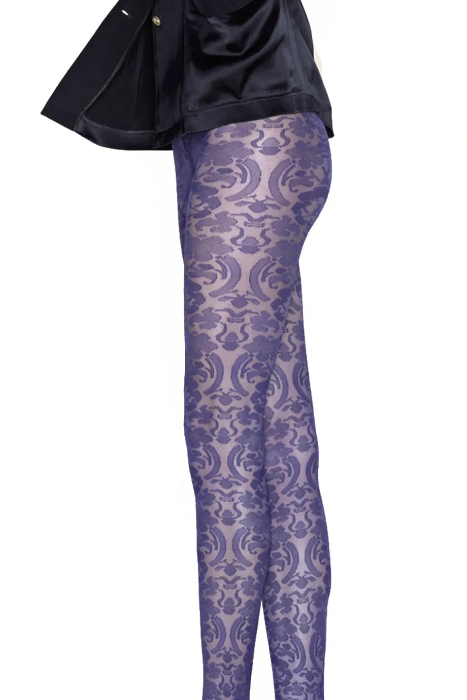 GERBE LYRIQUE Amethyst Baroque Leggings