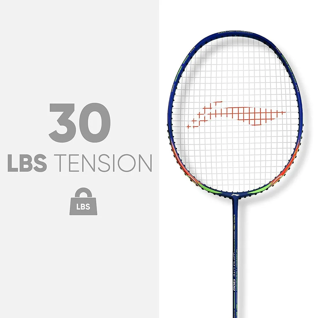 Li-Ning Wind Lite 900 Carbon Fibre Strung Badminton Racket