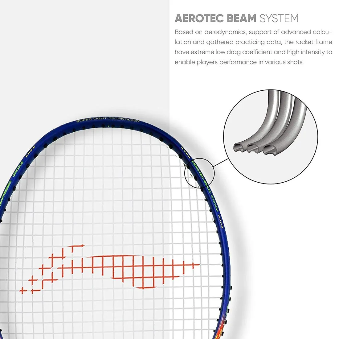 Li-Ning Wind Lite 900 Carbon Fibre Strung Badminton Racket