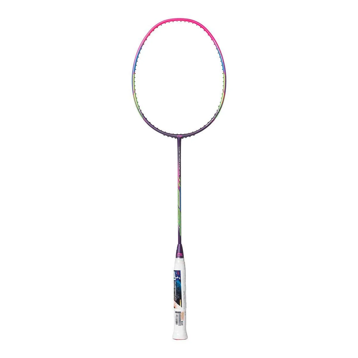 Li-Ning Windstorm 72 Unstrung Professional Badminton Racquet - Purple/Pink