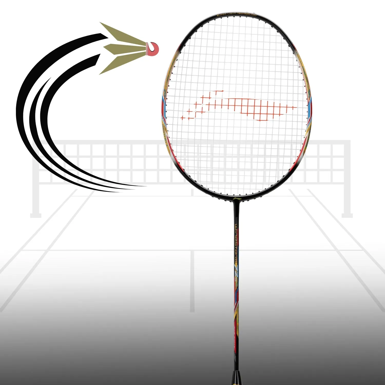 Li-Ning Windstorm 72s UnStrung Badminton Racquet