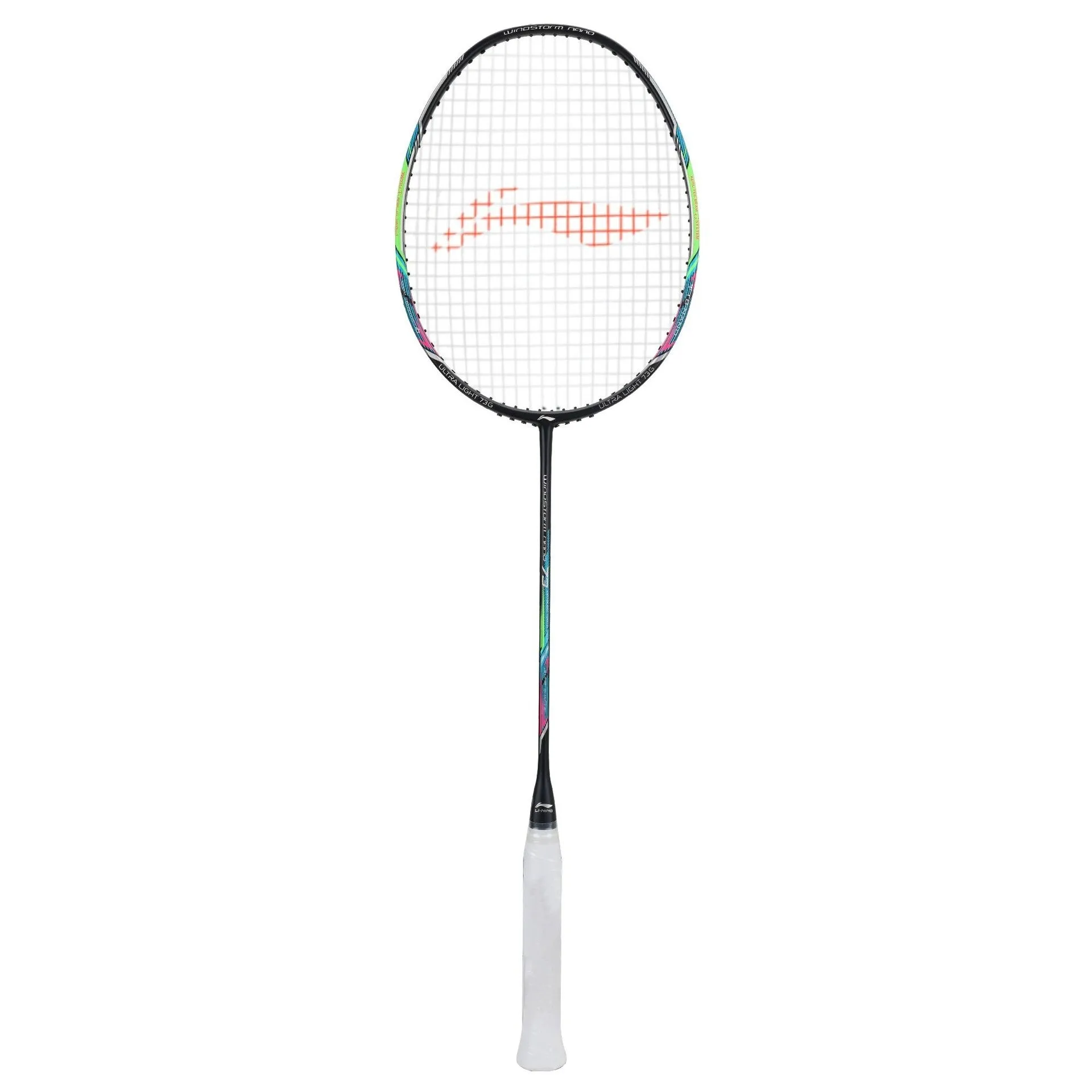 Li-Ning Windstorm Nano 73 Professional Badminton Racquet Unstrung Dark Purple/Pink