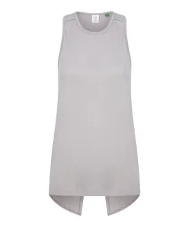 Light Grey - Women's open back vest