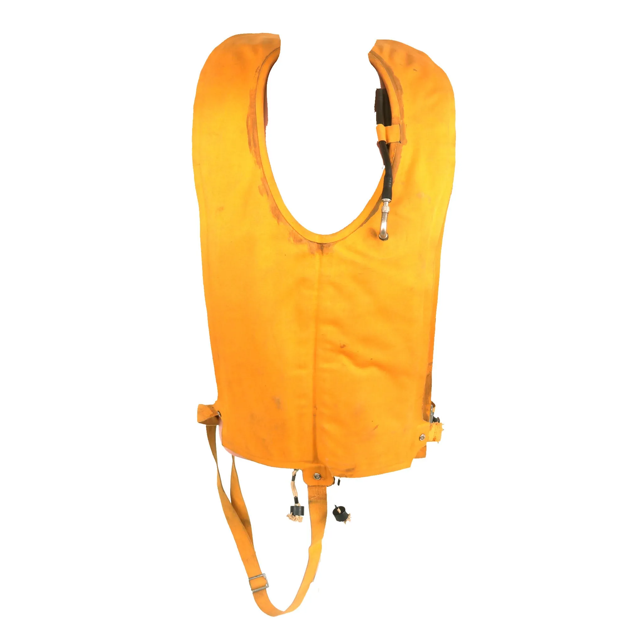 Original U.S. WWII Navy Mae West Pneumatic Life Vest by United States Rubber Company - Dated December 1944