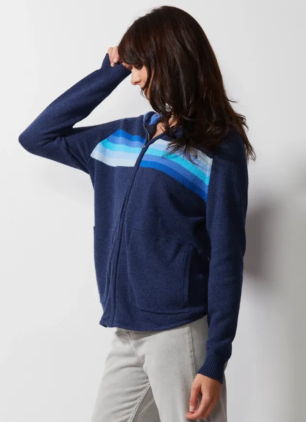 Retro Stripe Hoodie