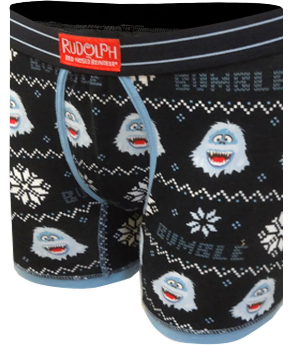 Rudolph The Red-Nosed Reindeer Bumble Fair Isle Boxer Briefs