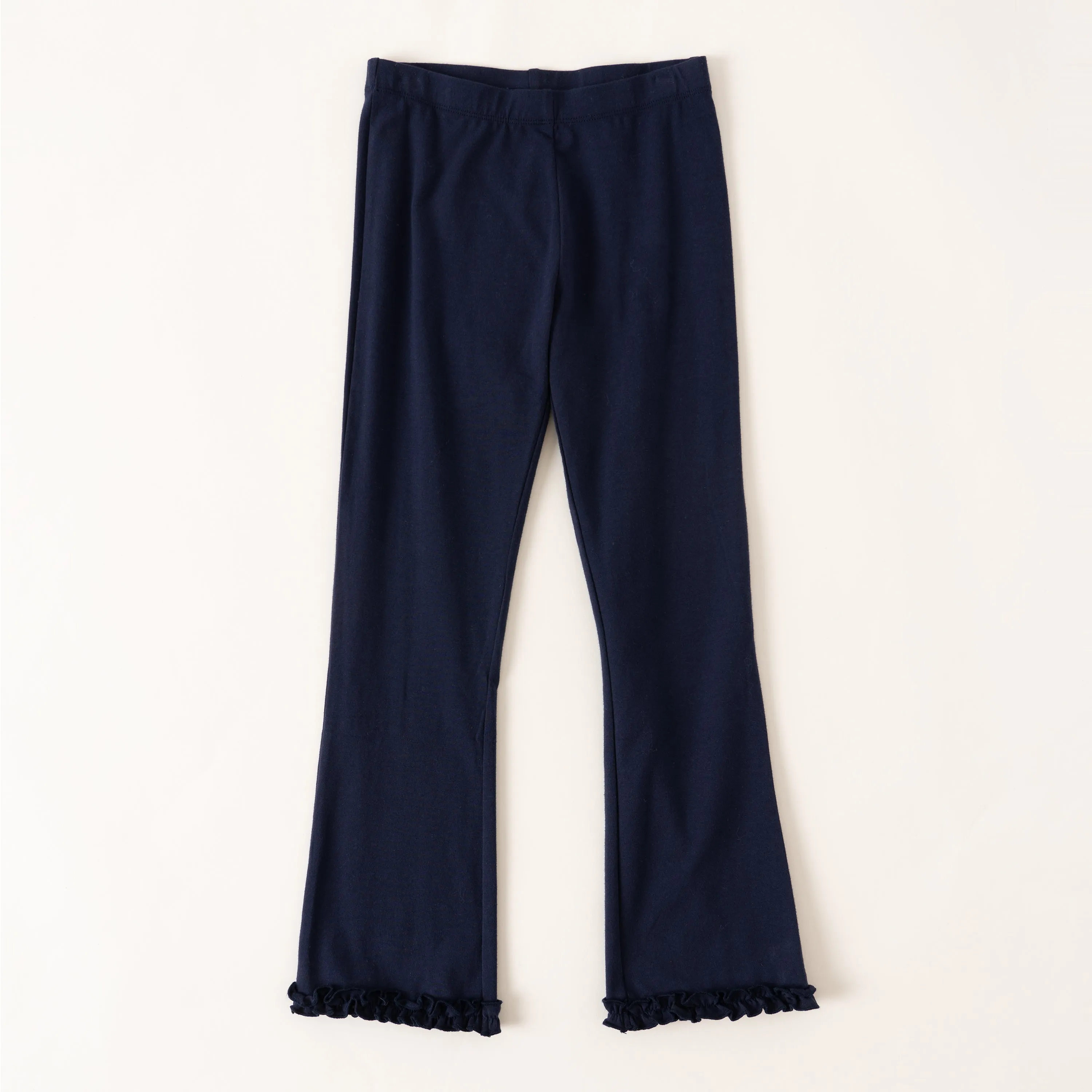 Ruffle Hem Knit Pant