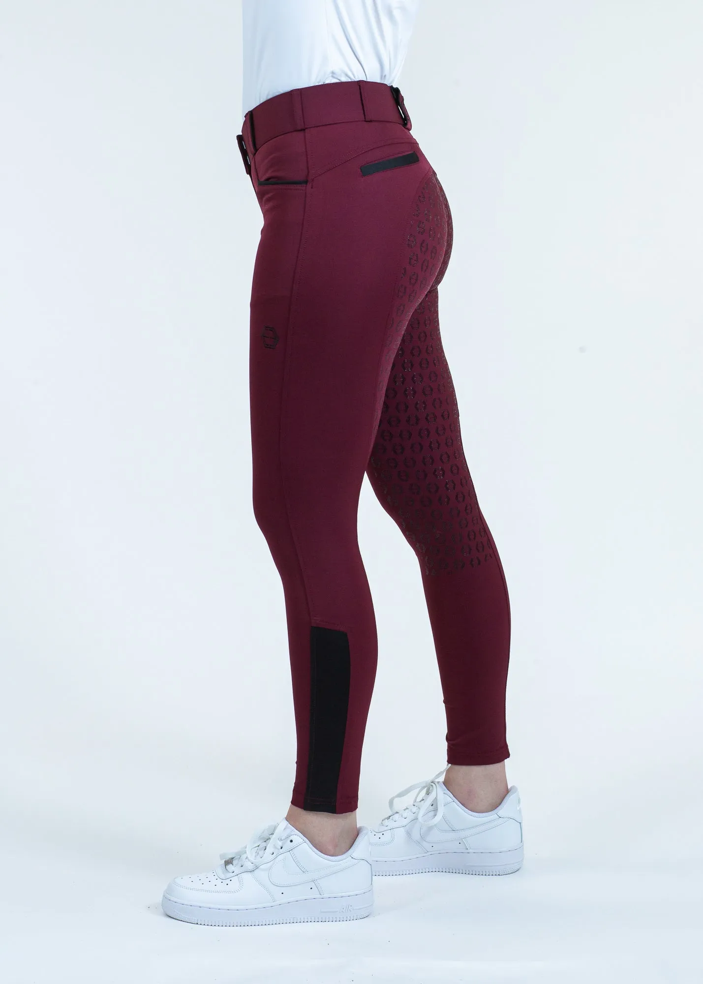 The Logan Breech Full Seat in Cranberry