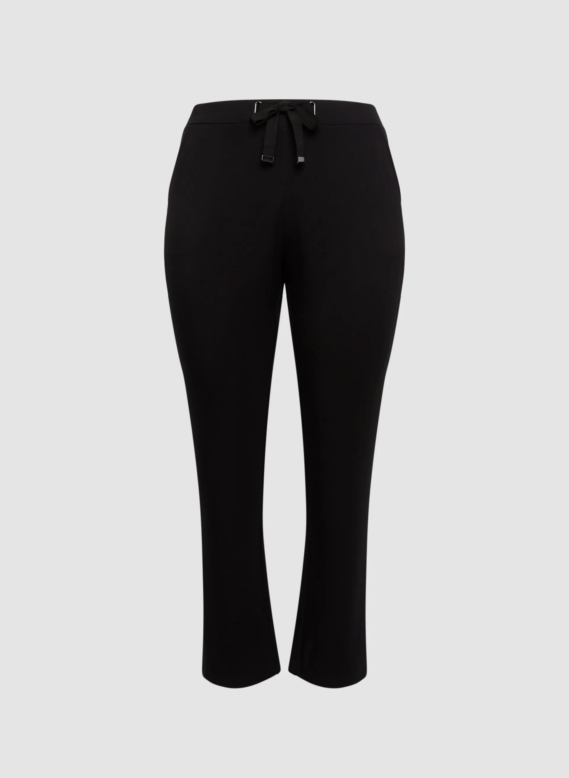 Tie Waist Pull-On Pants