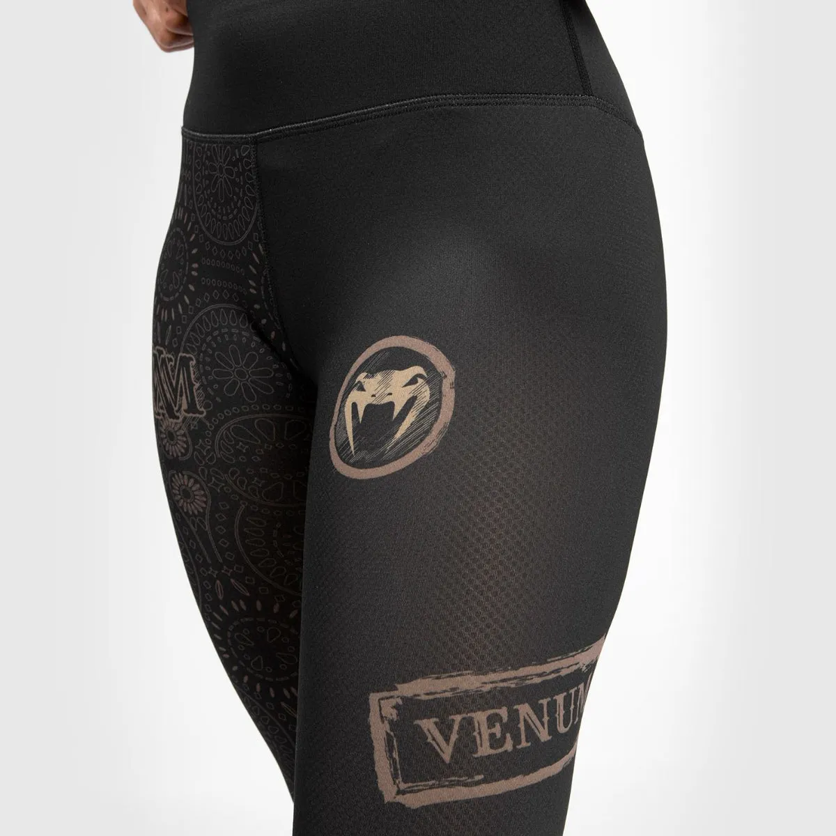 Venum Women Santa Muerte Dark Side Leggings Black/Brown