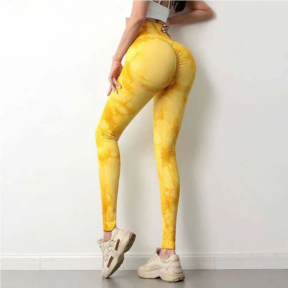 Wjczt Seamless Skinny Push Up Pants Women Gym Sexy High Waisted Sport Legging Tummy Control Leggins Running Jogging Sports Woman Pants