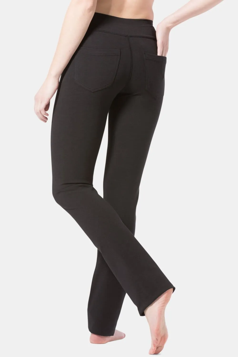 Women's EcoFabric™ Straight Leg Yoga Pant with Back Pockets