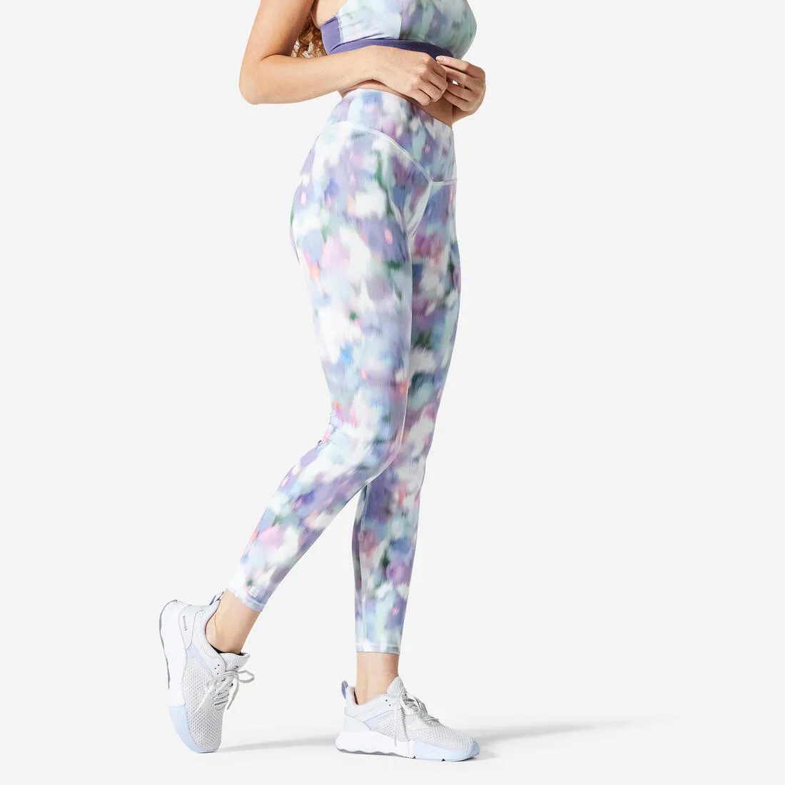 Women's Fitness Cardio Leggings High-Waisted - Print