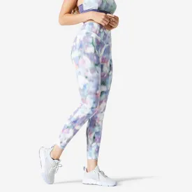 Women's Fitness Cardio Leggings High-Waisted - Print